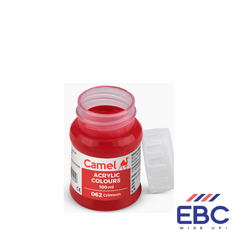 CAMEL  ACRYLIC COLOURS MULTI-SURFACE - 062 CRIMSON 100ML